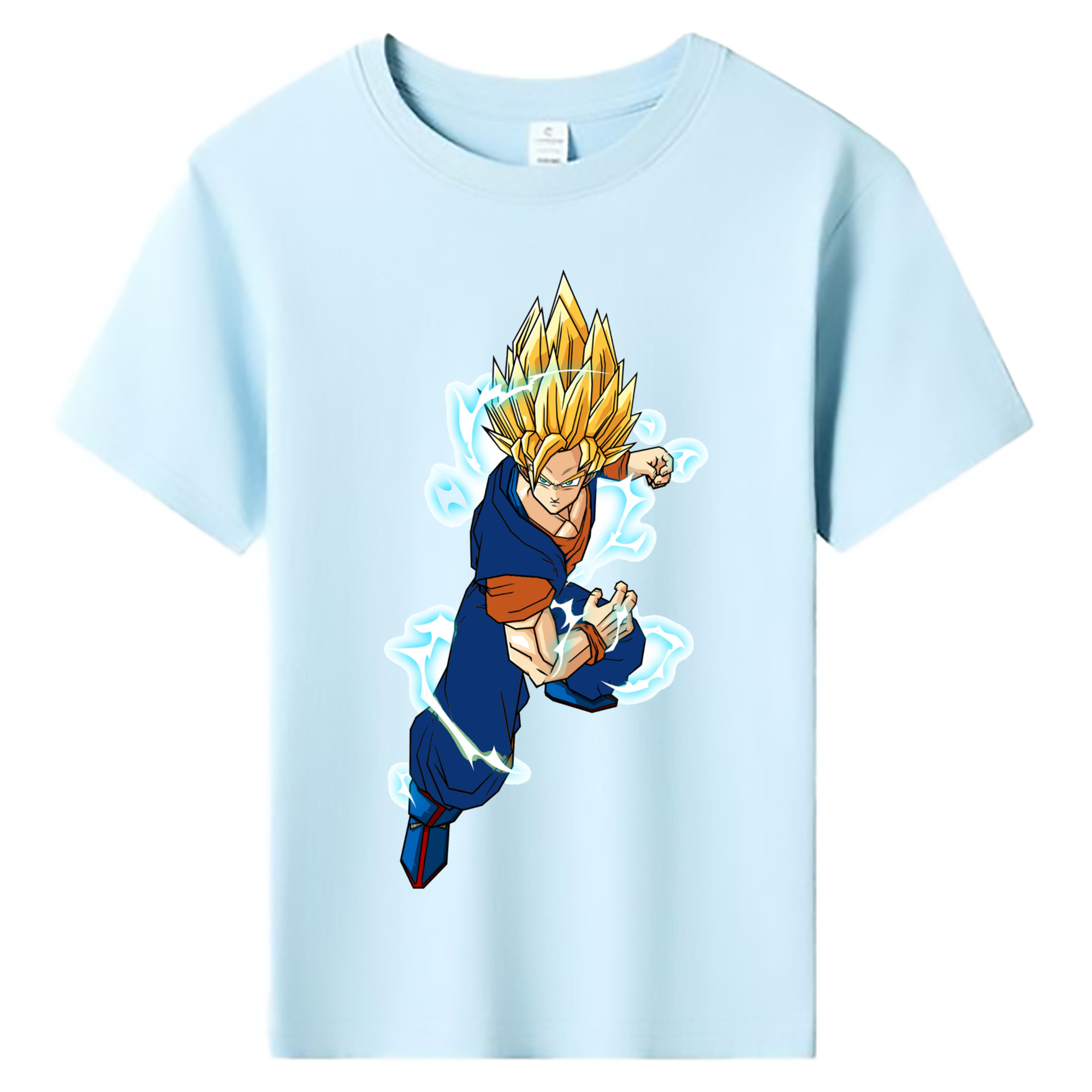 （画像用） ドラゴンボール 孫 悟飯（そんごはん）DRAGON BALL Son Gohan 綿100％キッズTシャツ（フロントプリント）